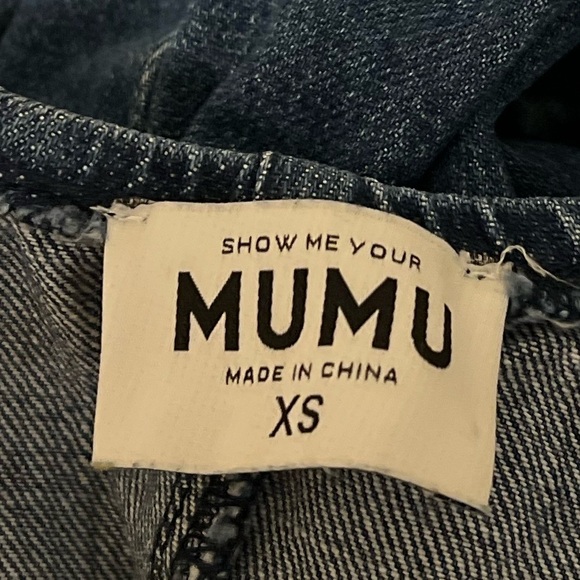 Show Me Your Mumu City Cut Out Dress in Deep End - Picture 5 of 6